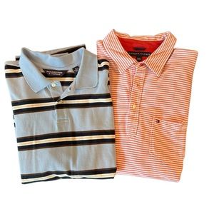 Tommy Hilfiger & Roundtree & Yorke short sleeve polo shirt Size XL Men’s Bundle